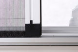 Pleated Insect Screen with Continuous Track