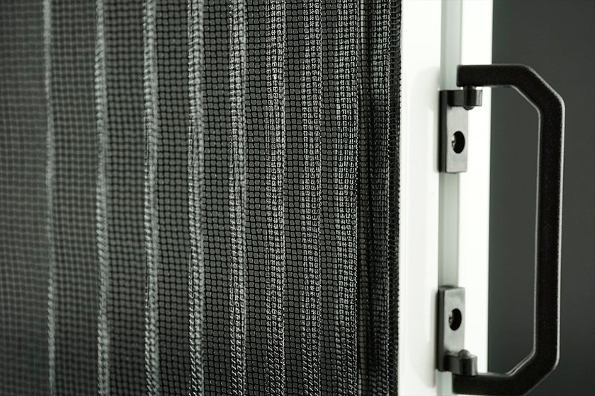 Insect Screen Threaded Pleated Insect Screen with Cord - Insect Screens - Dynamic House ...